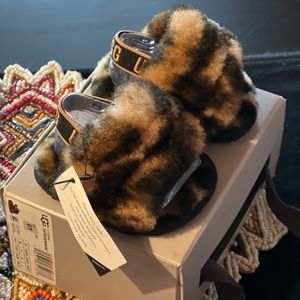 Ugg Baby Leopard print, Slippers! Super cute, new in box and tags attached.